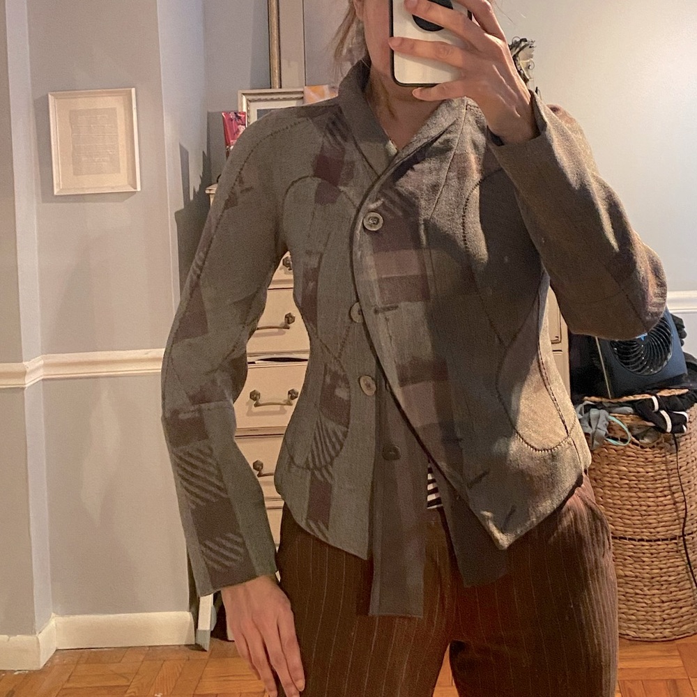 Very cool vintage blazer. Marithe-Francois Girbaud
